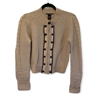 LUCKY BRAND Wool Cardigan Sweater NWT